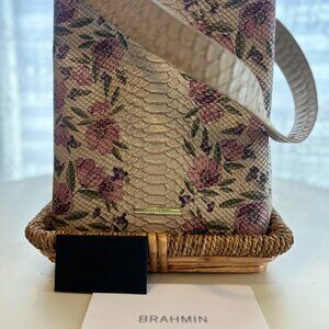 Brahmin Amelia-Ivory Labyrinth Bag